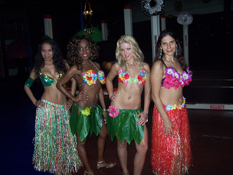 Hawai danseressen leuk